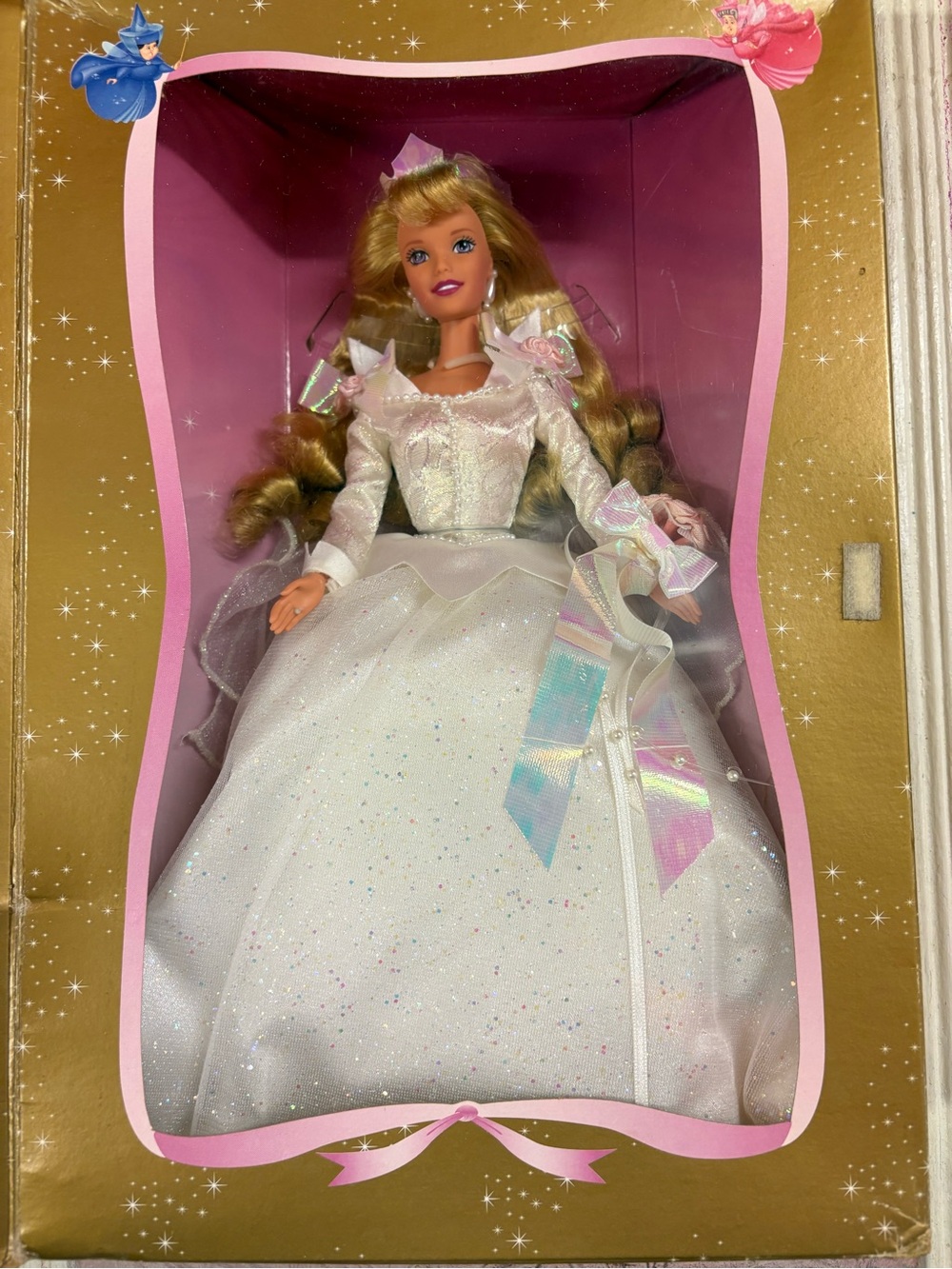Walt Disney’s Wedding Sleeping Beauty Aurora Barbie doll